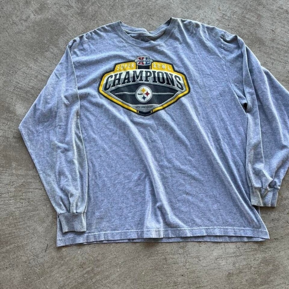 Super Bowl champion Steelers long sleeve